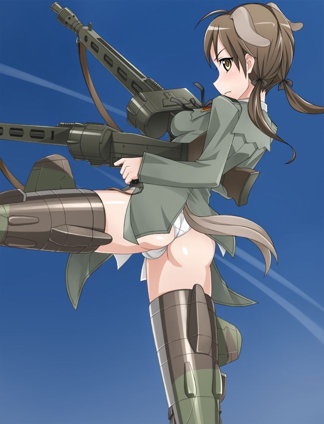 Strike Witches: Geltrud Balk horn's intense erotic and saddled secondary erotic image summary 27