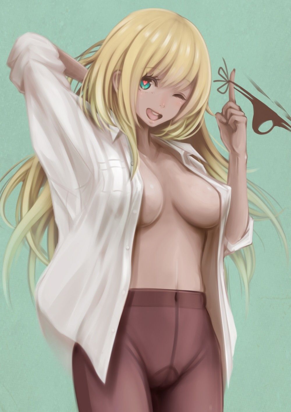 Erotic anime summary Eyes that are irresistible to want to do heart estrus beauty beautiful girls [secondary erotic] 15