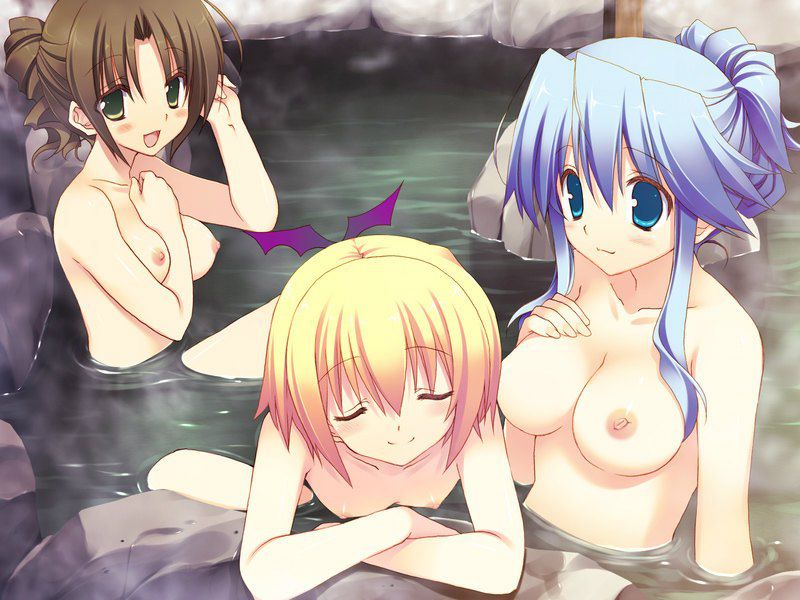 It's normal to be naked because it's a girl taking a bath, right? 2D erotic images that are not even good 22