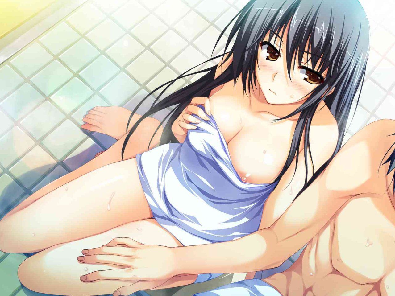 It's normal to be naked because it's a girl taking a bath, right? 2D erotic images that are not even good 37