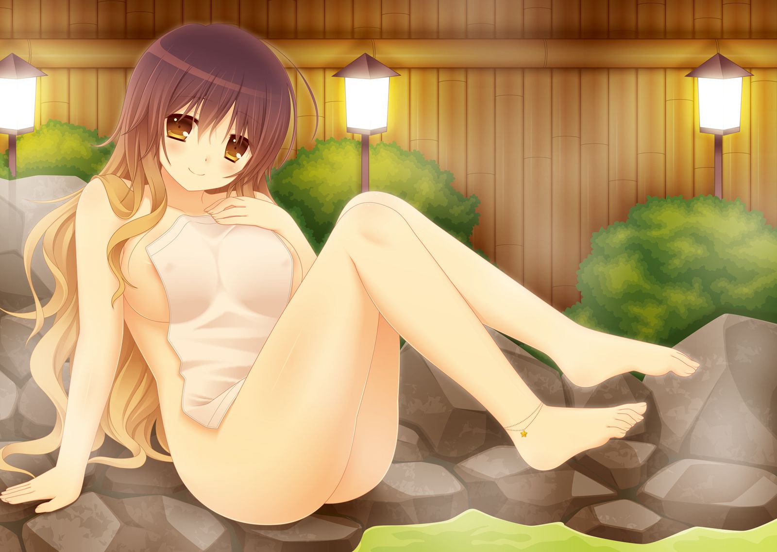 It's normal to be naked because it's a girl taking a bath, right? 2D erotic images that are not even good 54