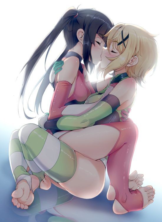 Erotic anime summary Lesbian erotic image that is densely intertwined with etch even though it is a girl [secondary erotic] 11