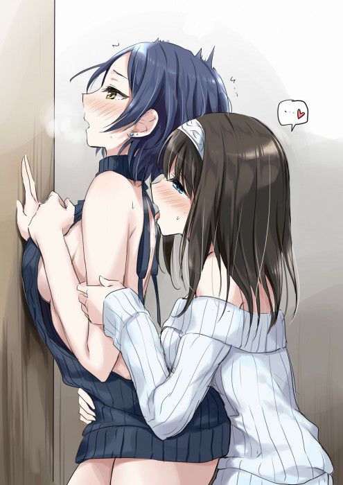 Erotic anime summary Lesbian erotic image that is densely intertwined with etch even though it is a girl [secondary erotic] 13