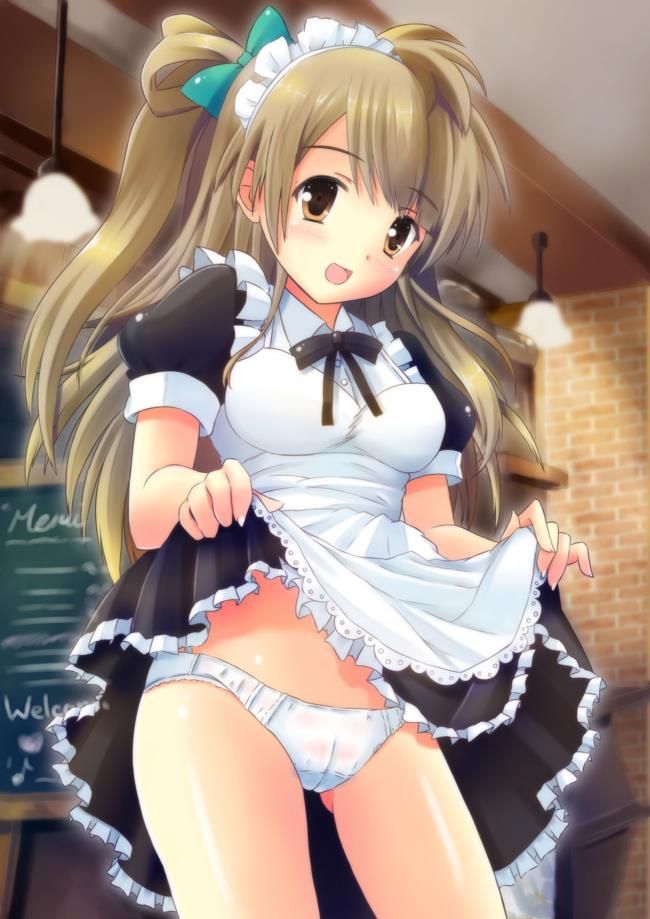 I will paste the erotic cute image of the maid! 17