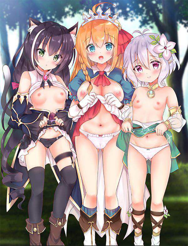 Erotic anime summary Beautiful girls who show up the pants with a skirt [secondary erotic] 13