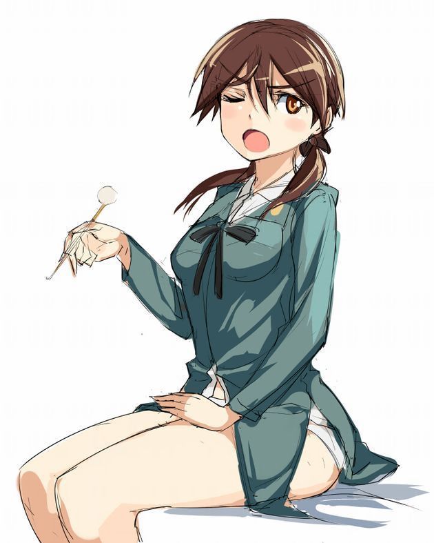 【Strike Witches】Gertrud Bulk Horn's unprotected and too erotic secondary echi image summary 25