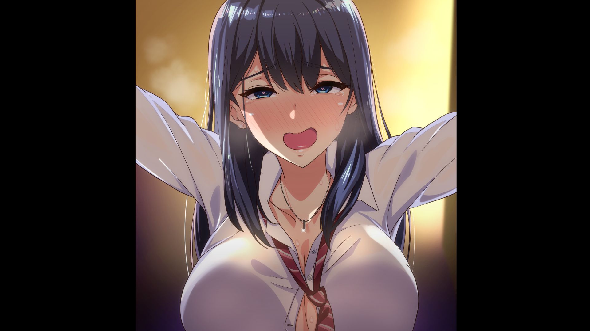 Erotic anime summary Beautiful girls who are estrus with the heart in their eyes [secondary erotic] 7