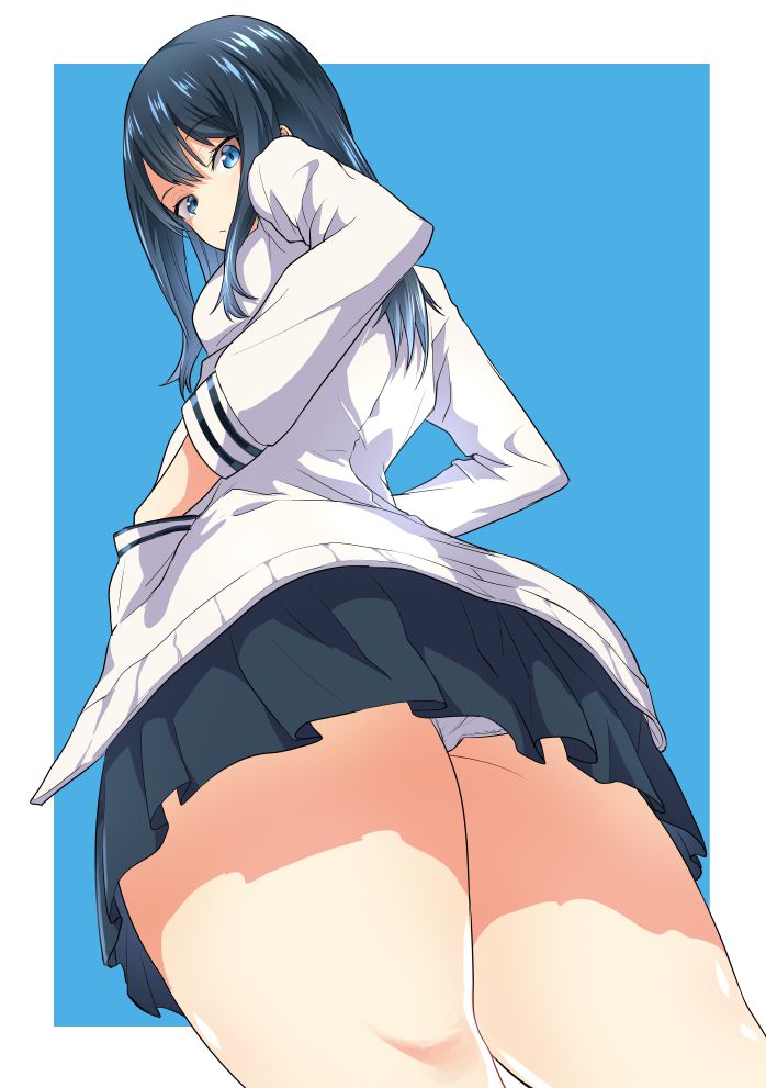 【Erotic Anime Summary】 Immediately Bin Bin Inevitable Cute Beauty / Beautiful Girl's Underwear Image [50 Photos] 27