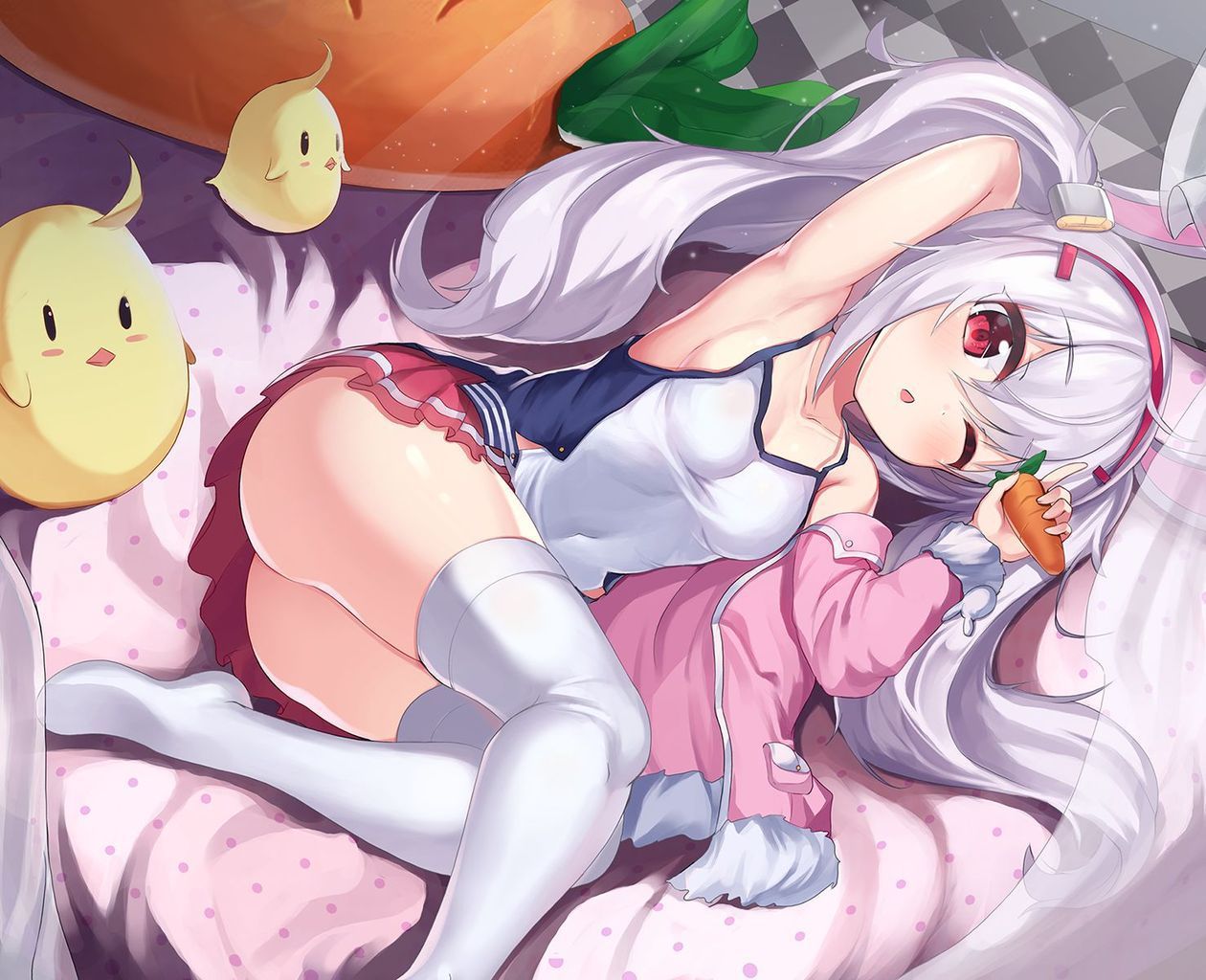 Let's survive today by looking at dimensional erotic images to loli girls who are excited! 2D erotic image called 19