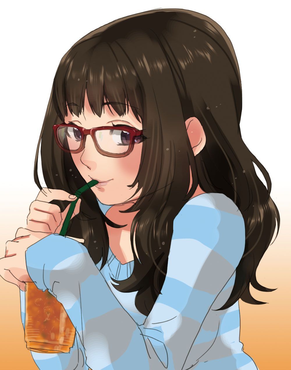 There is a theory that all glasses girls other than the person inside are erotic cute, right? 5