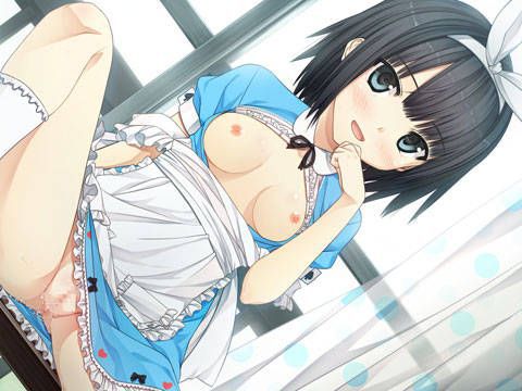 Erotic anime summary 40 beautiful girls who raise the skirt and show the pants 33