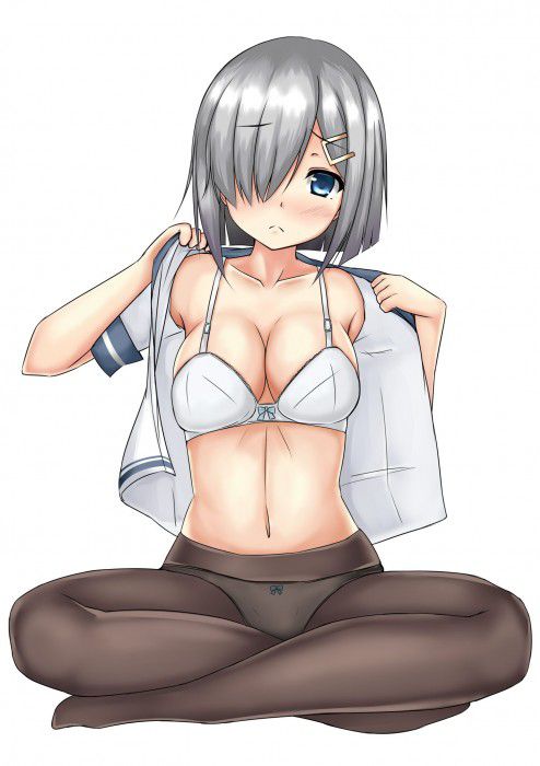 【Secondary erotic】 Here is an erotic image of a girl in a sense underwear wearing a sense than being naked 3