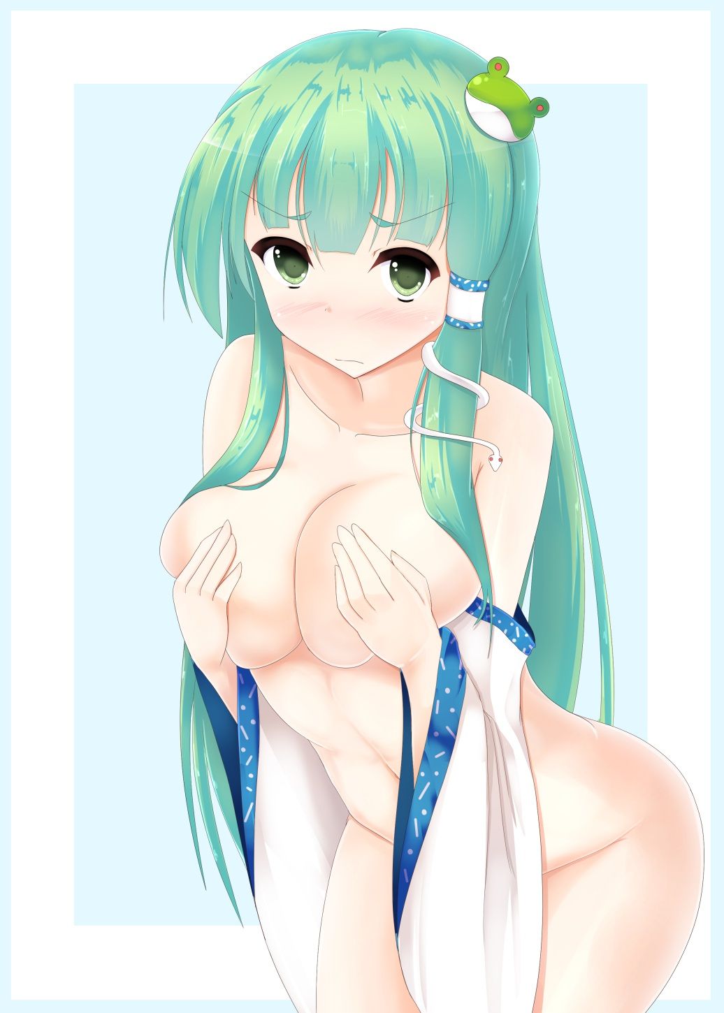 [Tougata Project] erotic image that seems to be a benefit of the current god Tofuya Sanae! part 18 12
