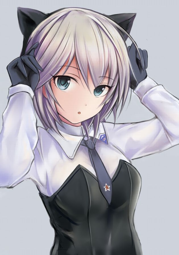 【Strike Witches】The image that comes through erotic that it is the Iki face of Sanya V. Litovyak 9