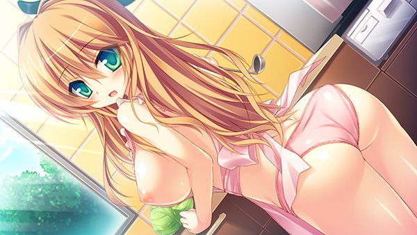 Erotic anime summary erotic images of beautiful girls and beautiful girls whose naked apron suits terribly [50 photos] 13