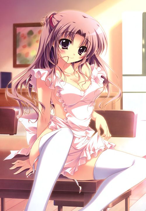 Erotic anime summary erotic images of beautiful girls and beautiful girls whose naked apron suits terribly [50 photos] 16