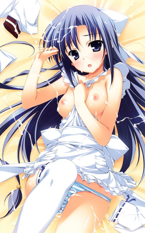 Erotic anime summary erotic images of beautiful girls and beautiful girls whose naked apron suits terribly [50 photos] 3