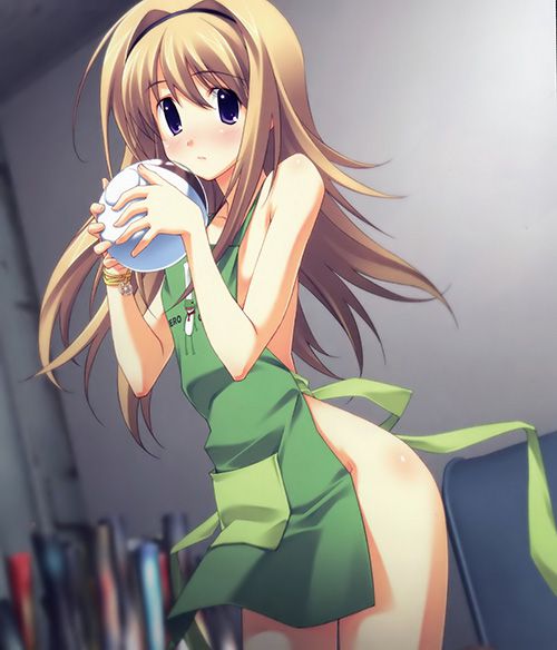Erotic anime summary erotic images of beautiful girls and beautiful girls whose naked apron suits terribly [50 photos] 32