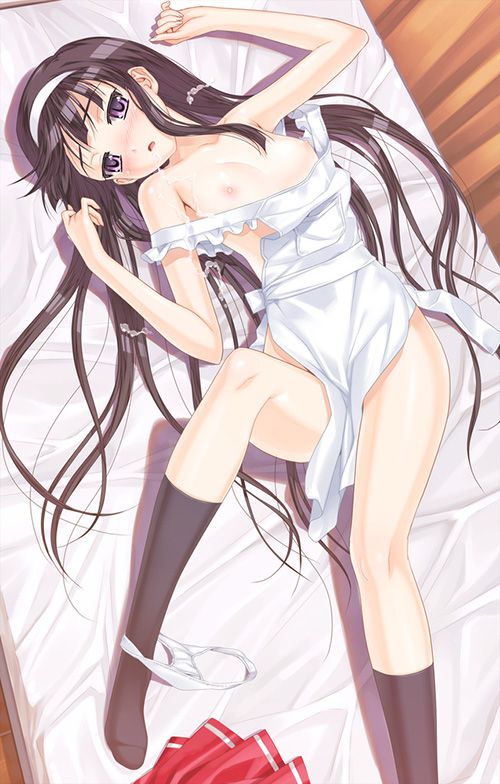 Erotic anime summary erotic images of beautiful girls and beautiful girls whose naked apron suits terribly [50 photos] 43
