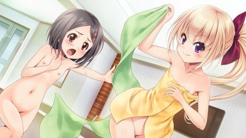 Erotic anime summary Beautiful girls in bath towels that can not hide body [secondary erotic] 14