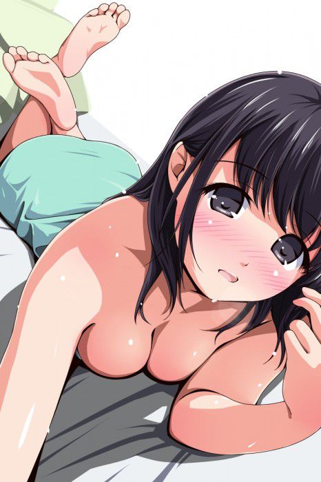 Erotic anime summary Beautiful girls in bath towels that can not hide body [secondary erotic] 27