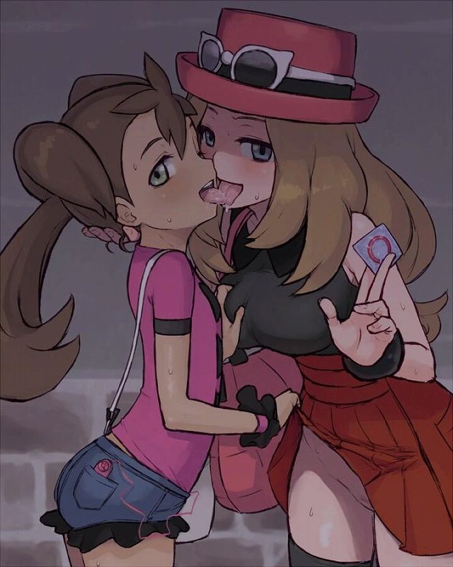 Erotic image that comes out just by imagining the masturbation figure of a female Pokemon trainer [Pokemon] 24