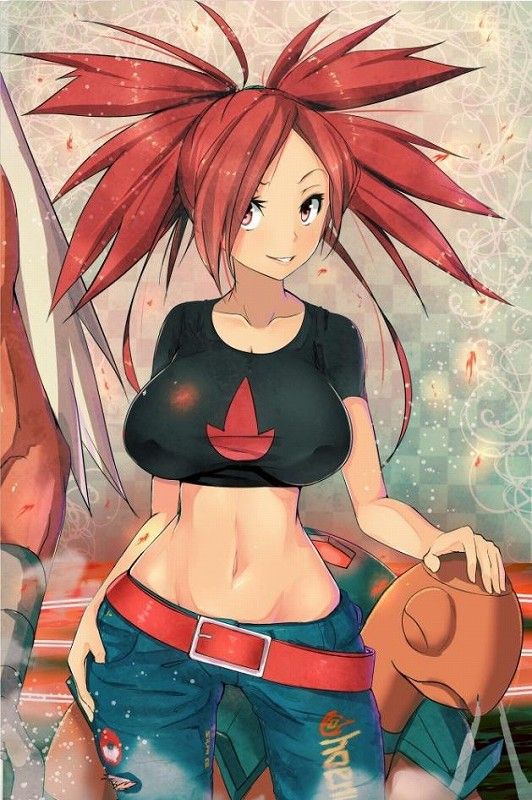 Erotic image that comes out just by imagining the masturbation figure of a female Pokemon trainer [Pokemon] 7