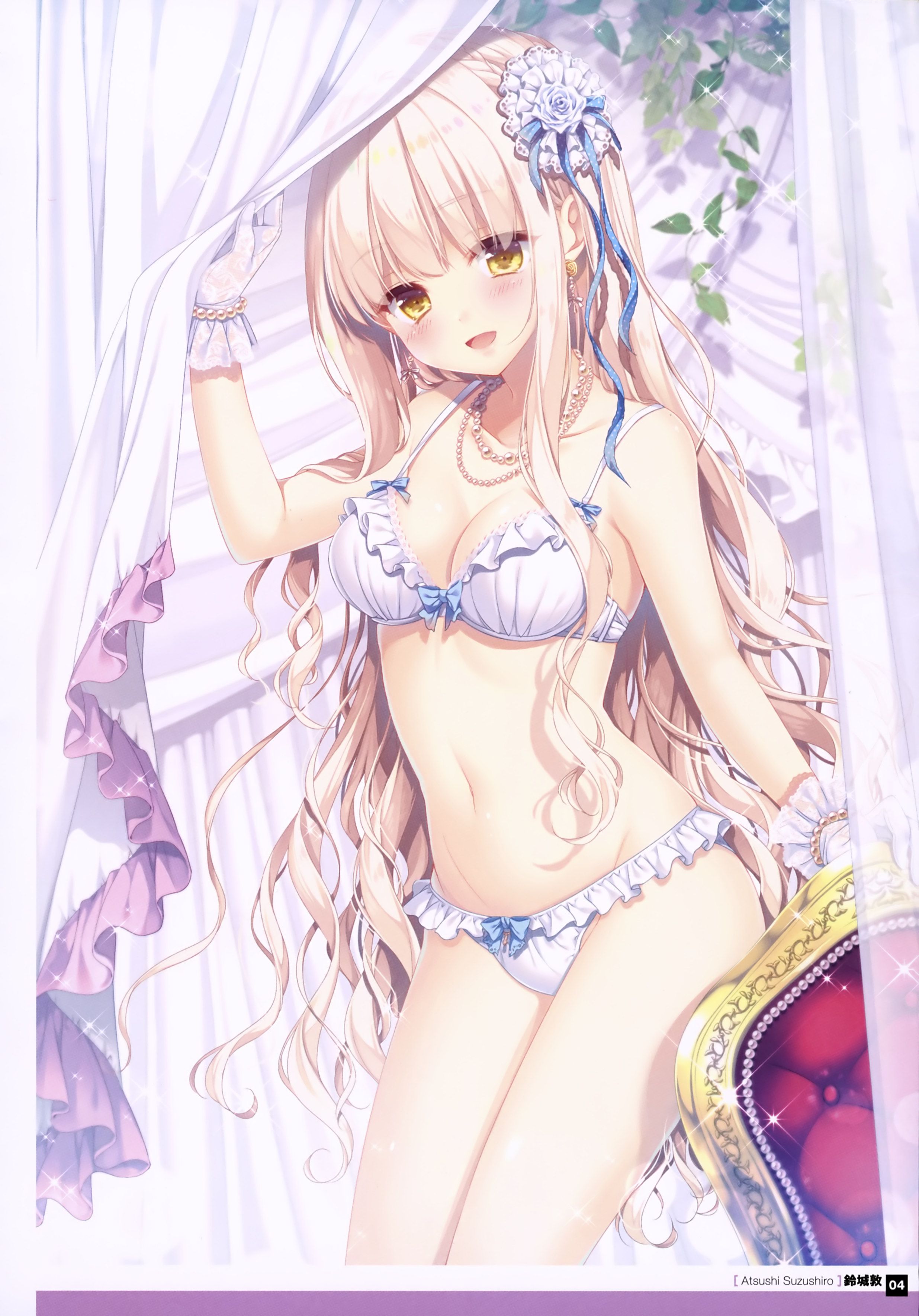 Erotic anime summary Here are beautiful girls in underwear [50 photos] 4