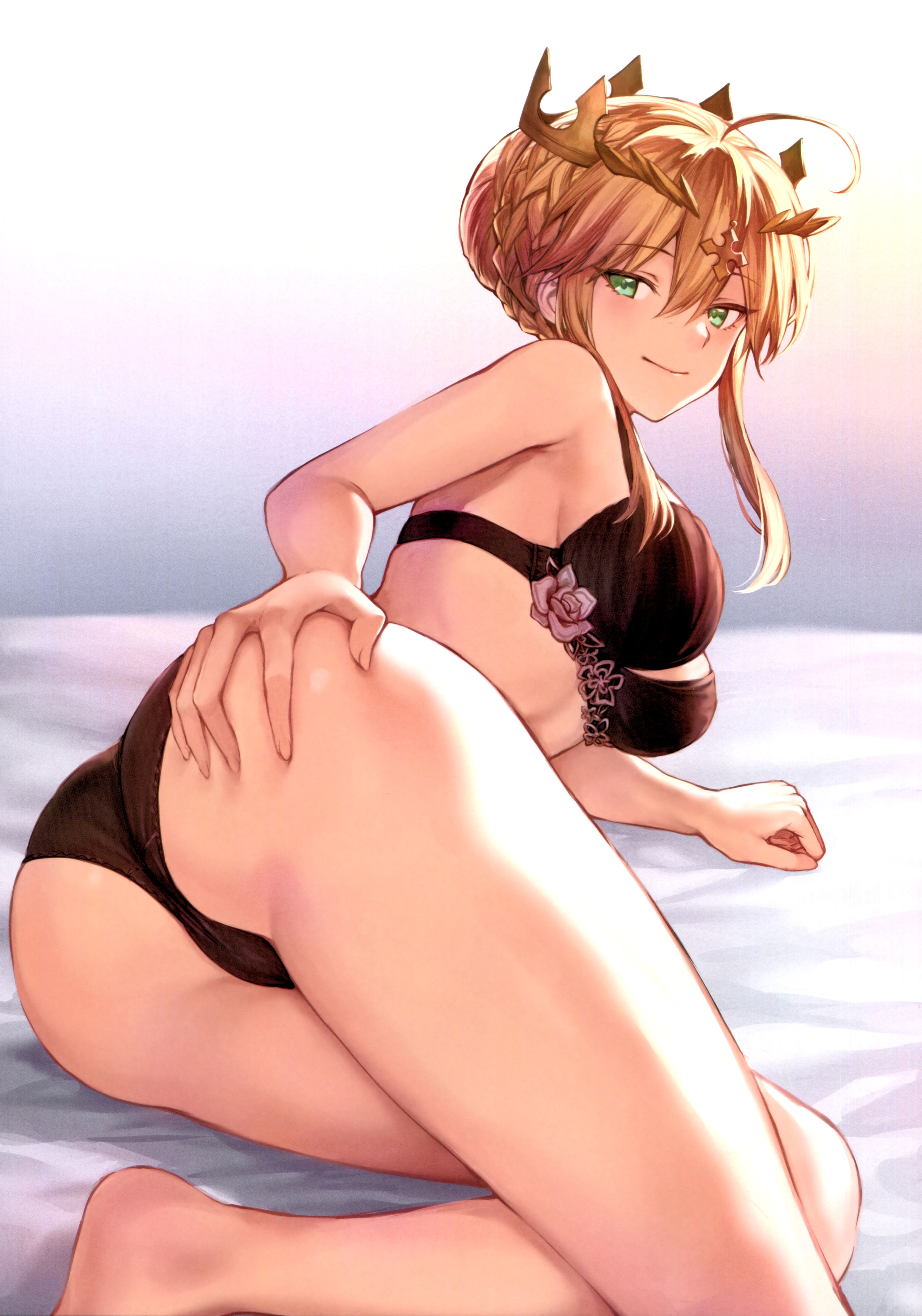 Erotic anime summary Here are beautiful girls in underwear [50 photos] 41