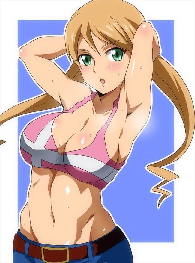 【Erotic anime summary】 Here is an image collection where you can fully enjoy the armpits that are the second [40 sheets] 16