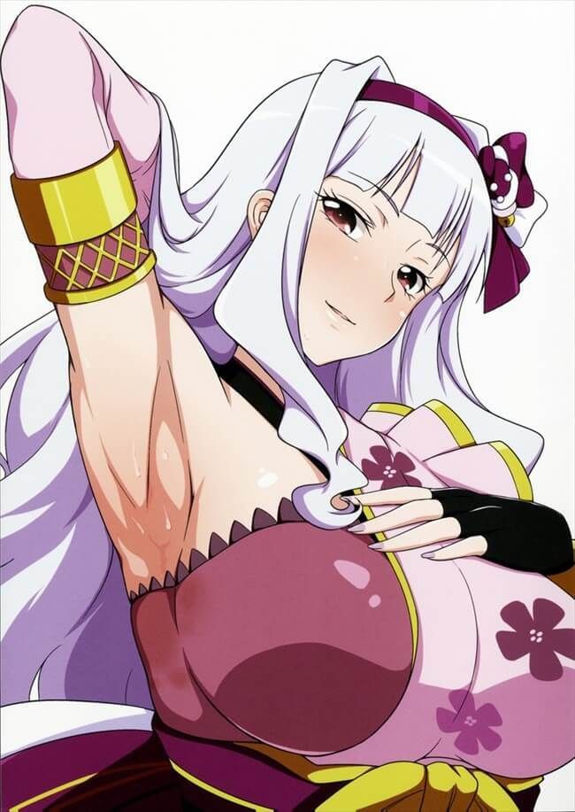 【Erotic anime summary】 Here is an image collection where you can fully enjoy the armpits that are the second [40 sheets] 9