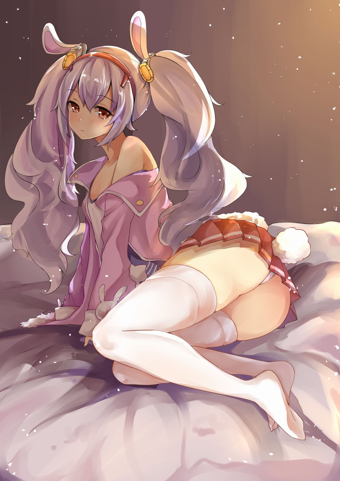 [Secondary erotic] erotic image of a girl wearing a neso that highlights the eroticism of the thigh [42 sheets] 42