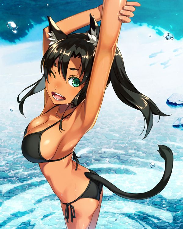 Erotic anime summary Beautiful girls with sunburn trace that you know what kind of swimsuit you wore with brown skin [secondary erotic] 15