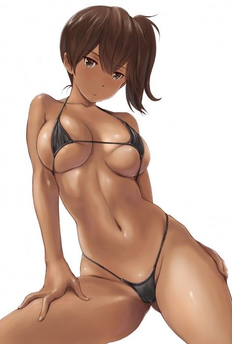 Erotic anime summary Beautiful girls with sunburn trace that you know what kind of swimsuit you wore with brown skin [secondary erotic] 26