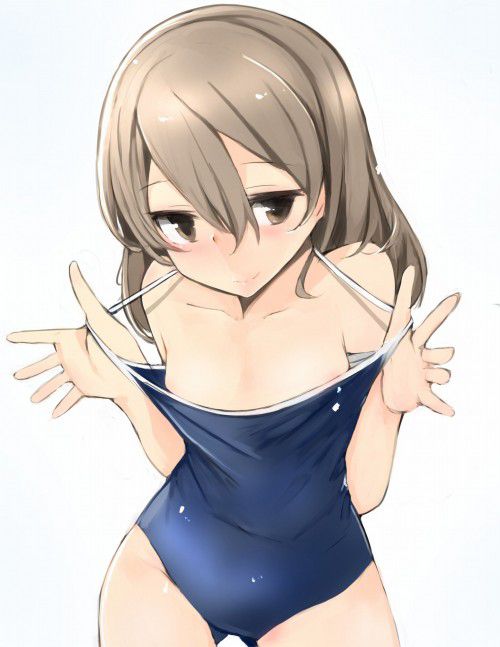 【Secondary erotic】 Here is an erotic image of a girl exposing a body in a swimsuit 11