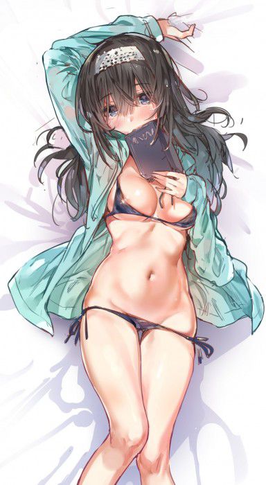 【Secondary erotic】 Here is an erotic image of a girl exposing a body in a swimsuit 12