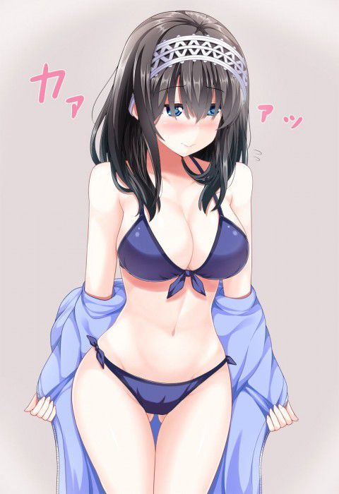 【Secondary erotic】 Here is an erotic image of a girl exposing a body in a swimsuit 13