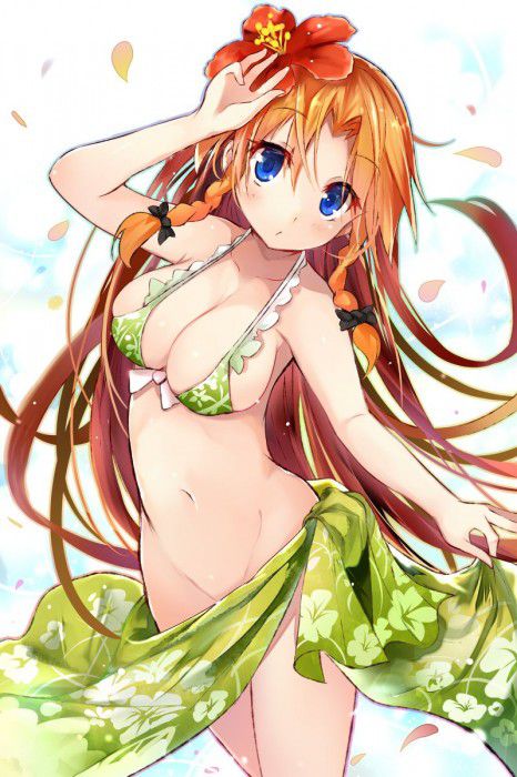 【Secondary erotic】 Here is an erotic image of a girl exposing a body in a swimsuit 19