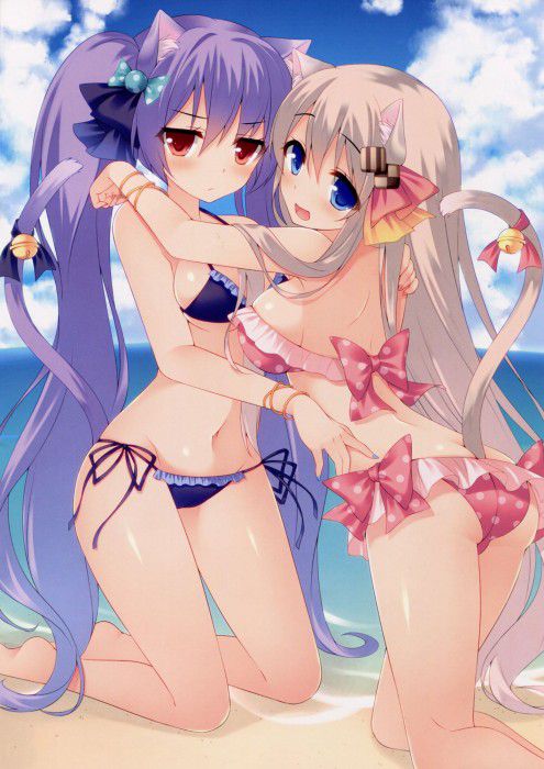 【Secondary erotic】 Here is an erotic image of a girl exposing a body in a swimsuit 25