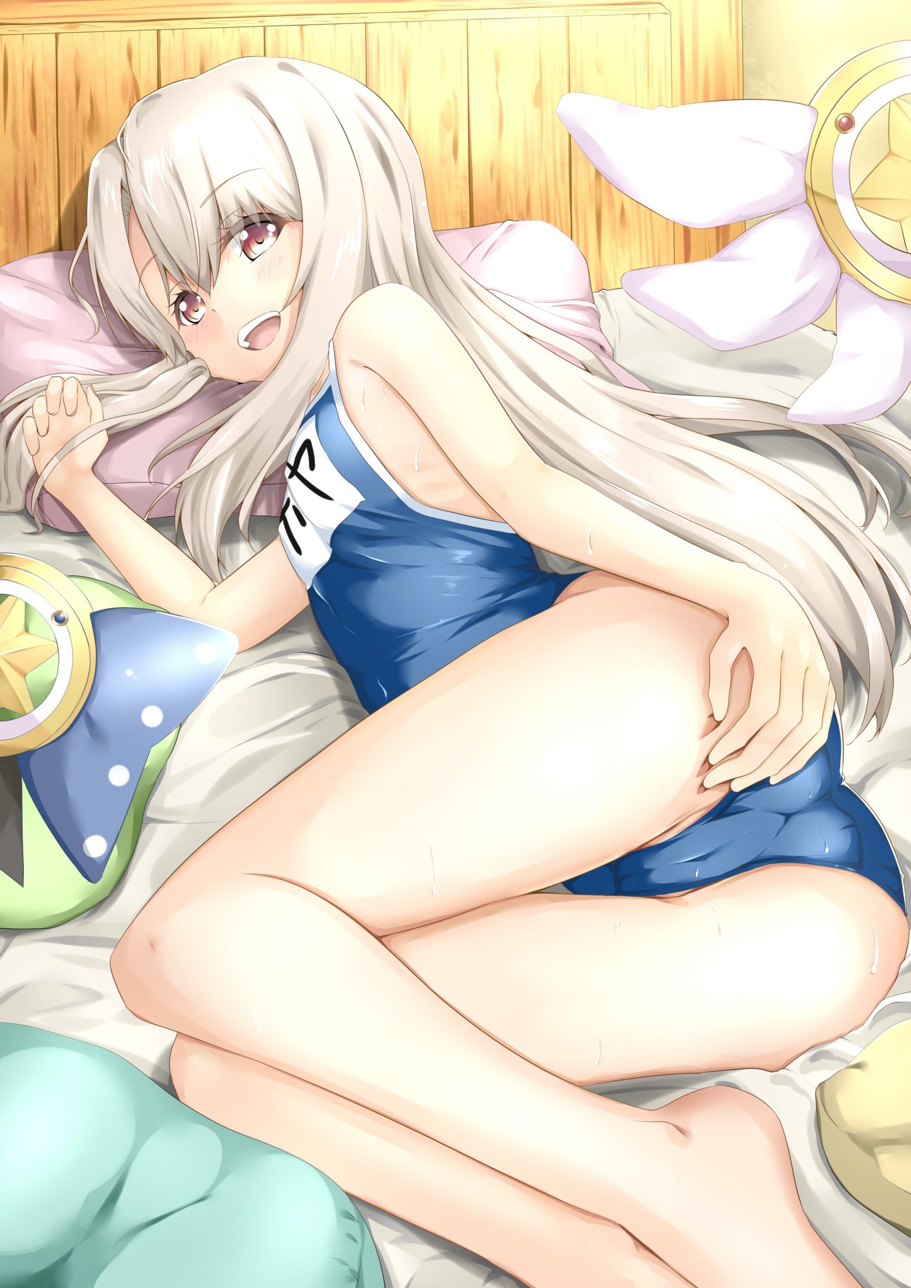 Two-dimensional erotic image of a girl in a bruising and erotic sukusui figure 17