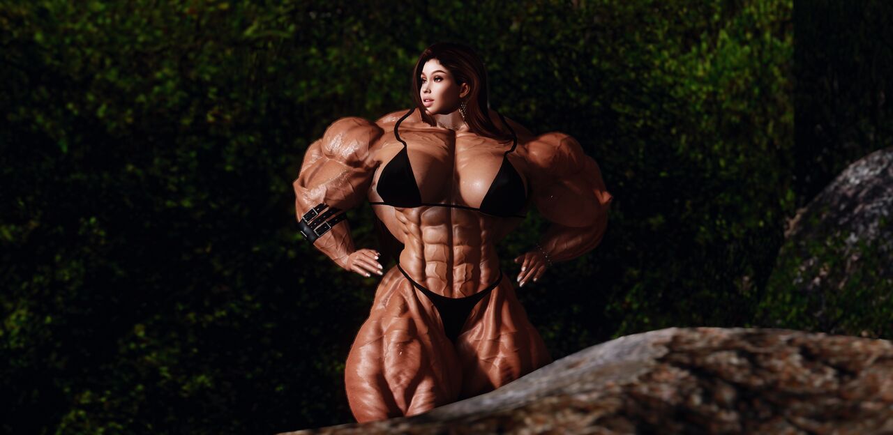 Extreme muscle girls by GameGirlPower 3