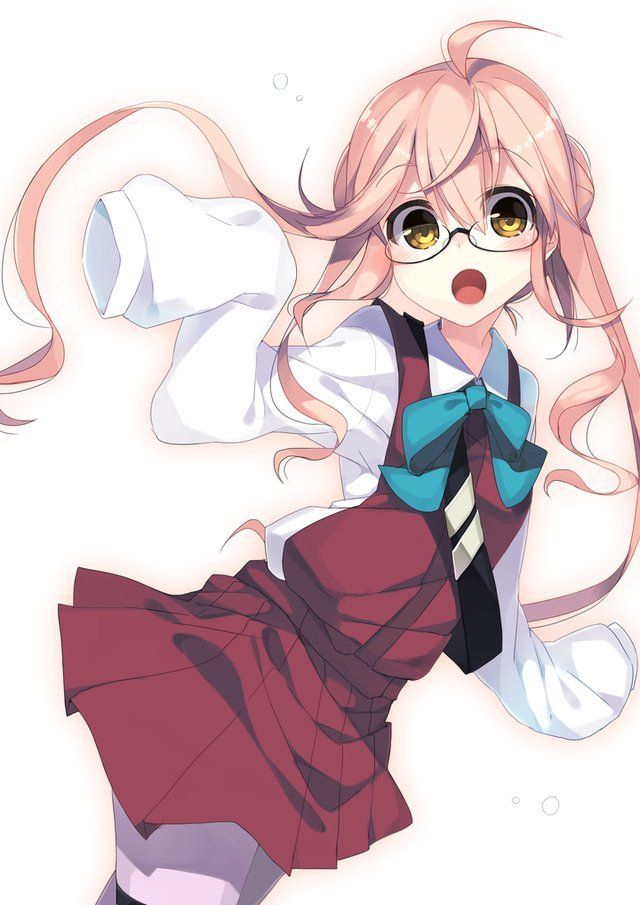 2D erotic image for those who want to kyun kyun from the morning with two-dimensional erotic image of glasses girl 10