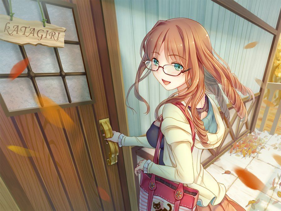 2D erotic image for those who want to kyun kyun from the morning with two-dimensional erotic image of glasses girl 17