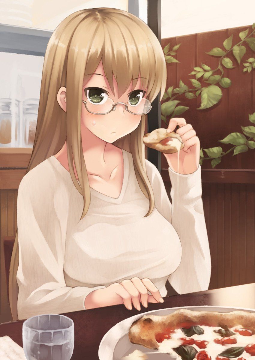 2D erotic image for those who want to kyun kyun from the morning with two-dimensional erotic image of glasses girl 22