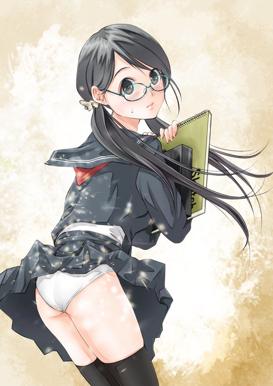 2D erotic image for those who want to kyun kyun from the morning with two-dimensional erotic image of glasses girl 25