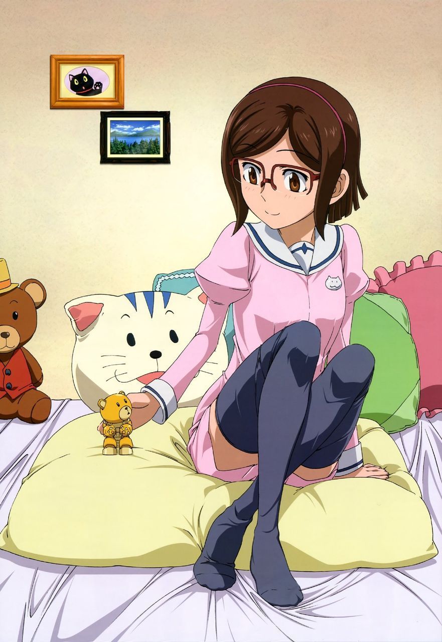 2D erotic image for those who want to kyun kyun from the morning with two-dimensional erotic image of glasses girl 7