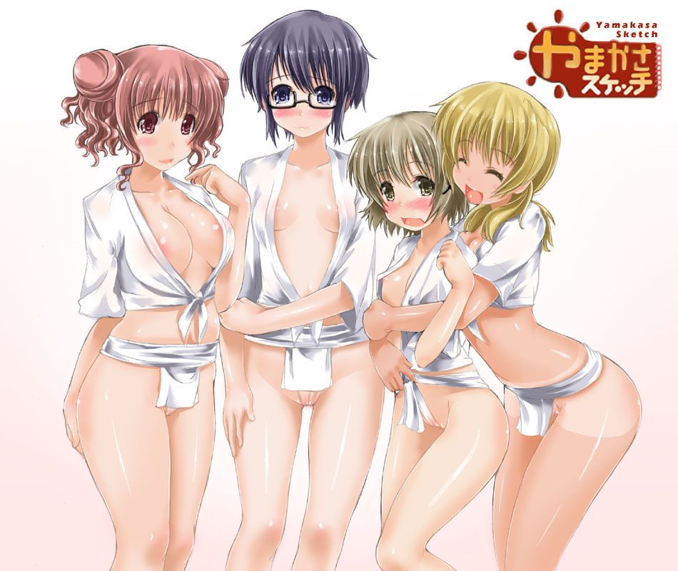 Please give a missing erotic image of the Hidamari sketch! 15