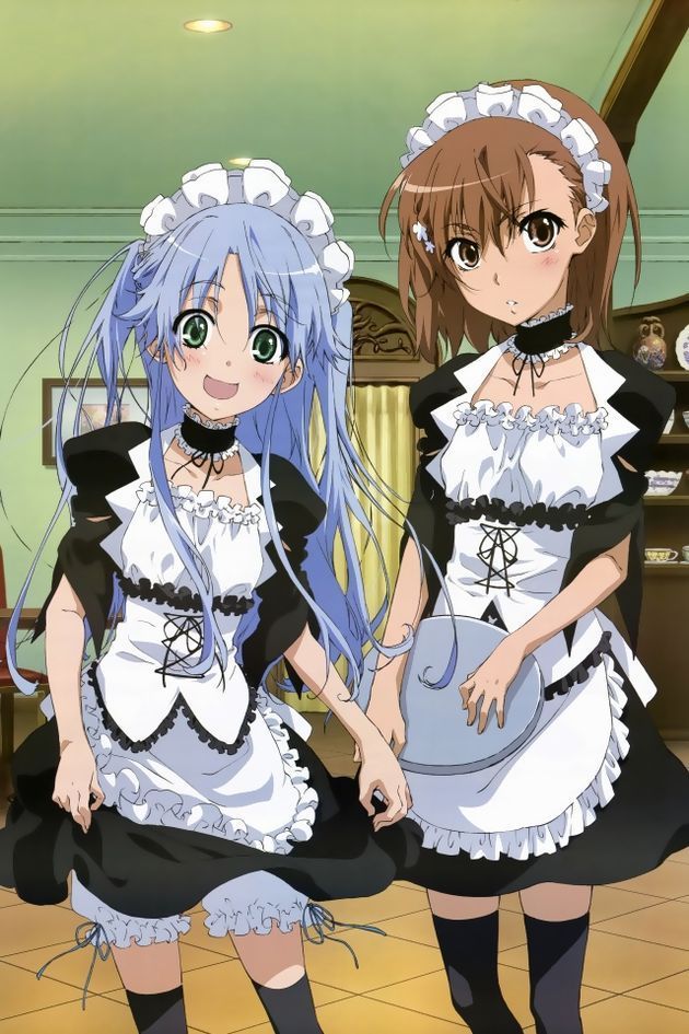 2D erotic image that it would be fun every day if such a beautiful maid was at home 11