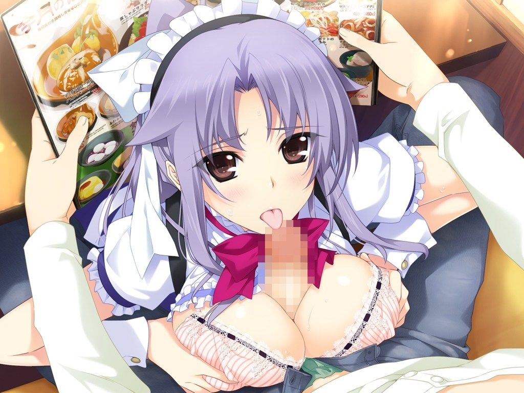 2D erotic image that it would be fun every day if such a beautiful maid was at home 12