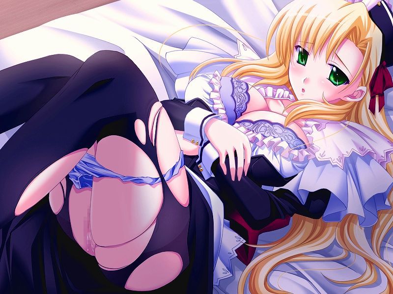 2D erotic image that it would be fun every day if such a beautiful maid was at home 27